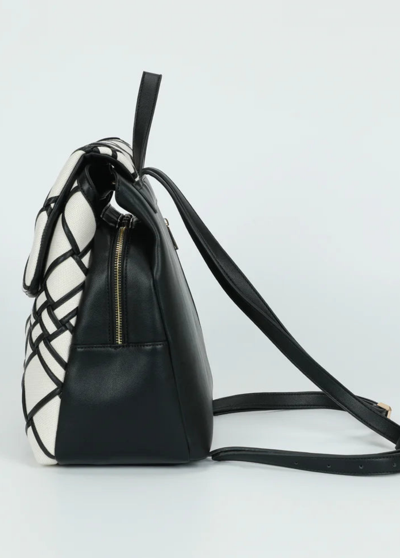 MOCHILA DE LONA COM BORDAS - MIMI MUA