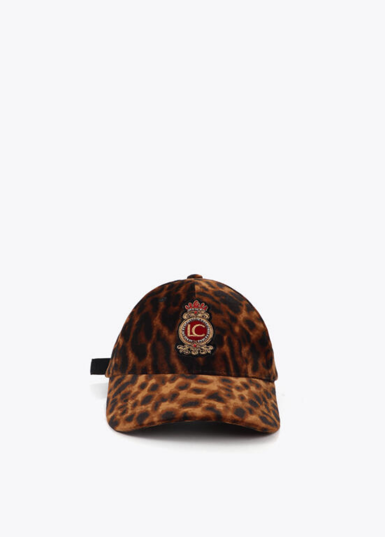 BONÉ ANIMAL PRINT COM APLICAÇÃO BORDADA LC - LOLA CASADEMUNT