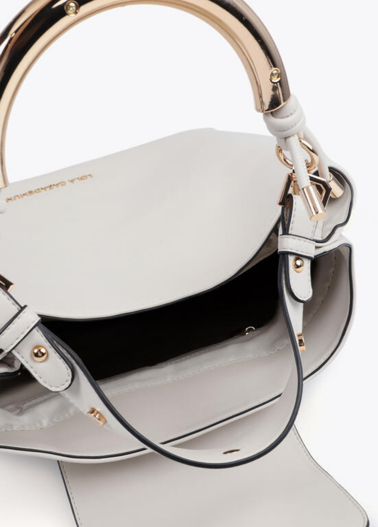 SHOPPER COM PEGA METÁLICA - LOLA CASADEMUNT