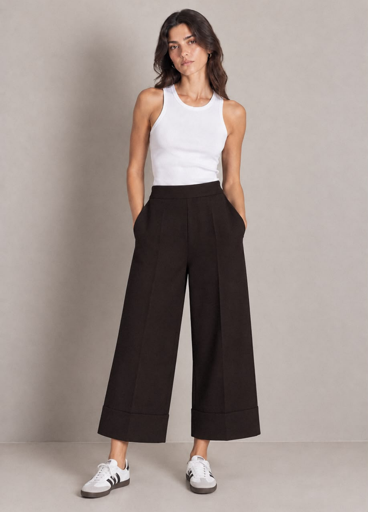 CALCA CULOTTE DE CINTURA SUBIDA - ALIBY