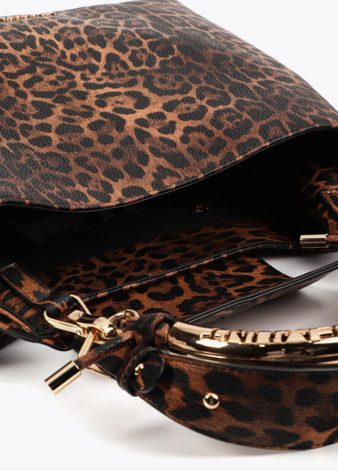 SHOPPER ANIMAL PRINT COM PEGA METÁLICA - LOLA CASADEMUNT