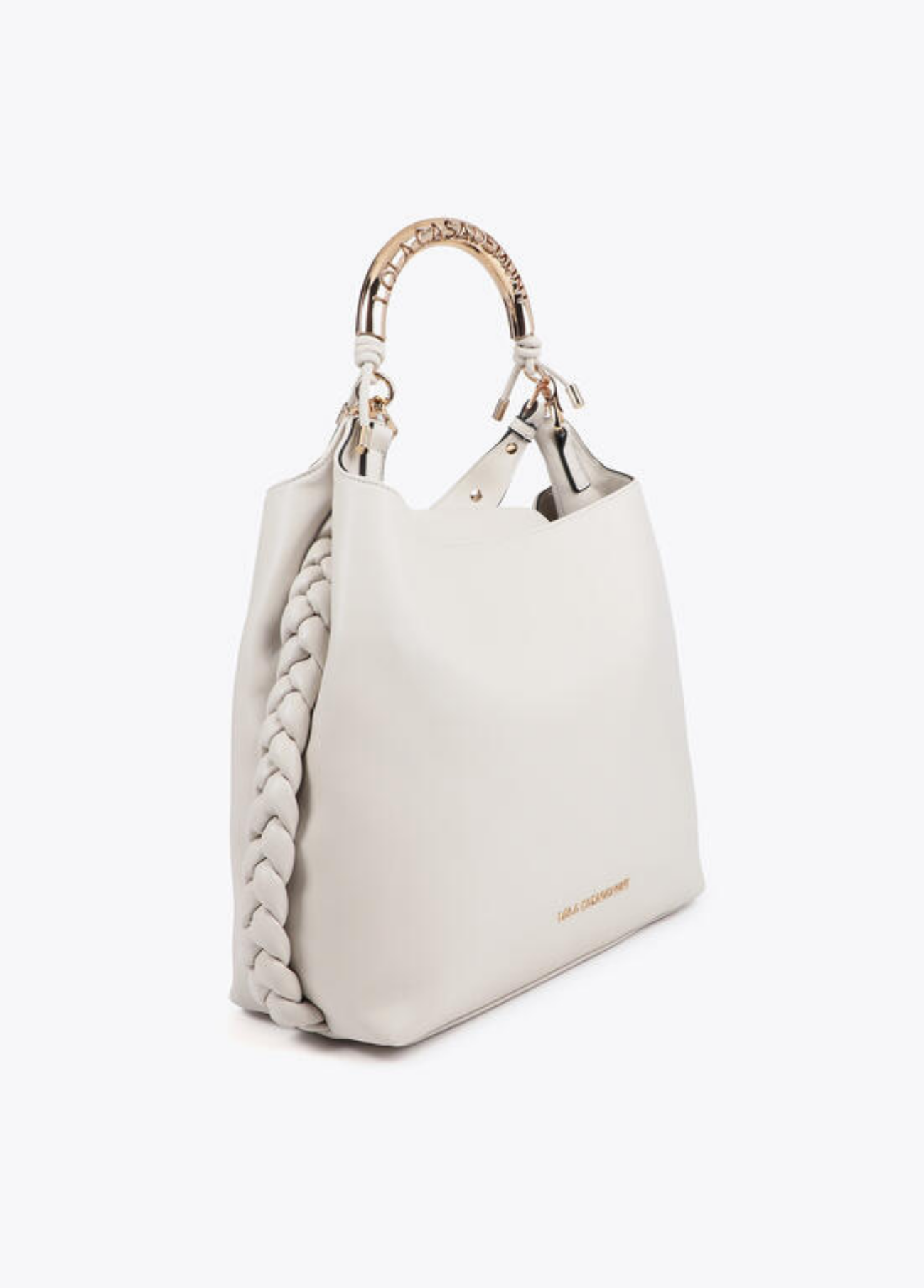 SHOPPER COM PEGA METÁLICA - LOLA CASADEMUNT