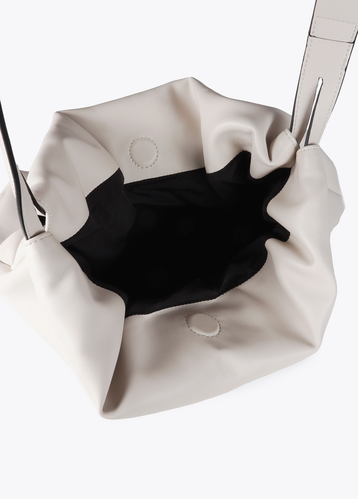 MALA SHOPPER EM ECOPELE COM LOGO OVAL - LOLA CASADEMUNT