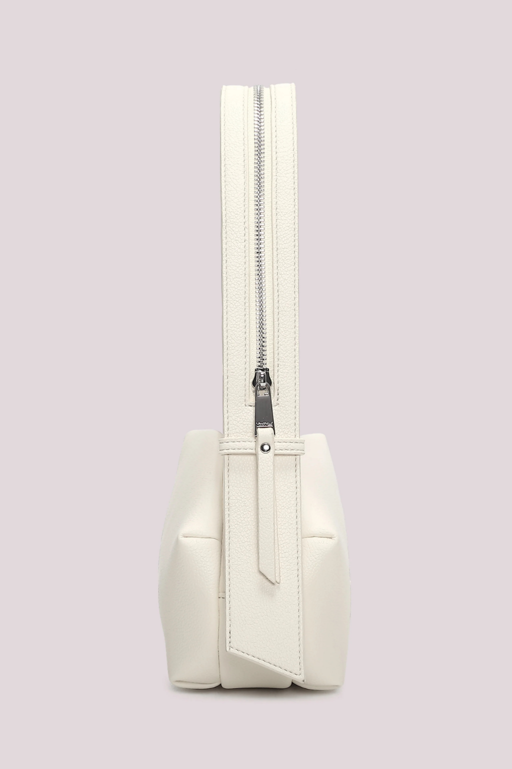 MALA DE OMBRO COM DETALHE DE ZÍPER NA ALÇA - MIMI MUA