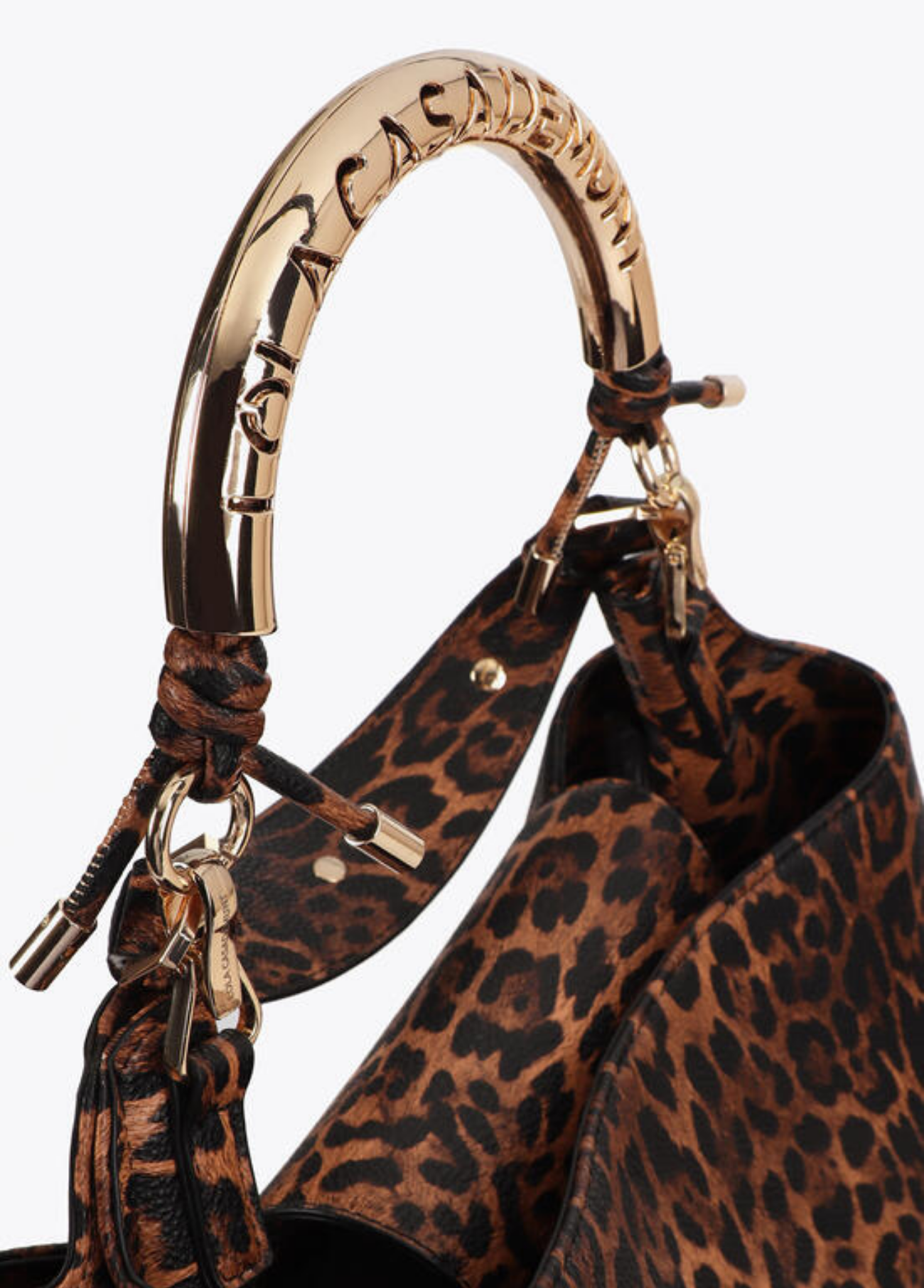 SHOPPER ANIMAL PRINT COM PEGA METÁLICA - LOLA CASADEMUNT