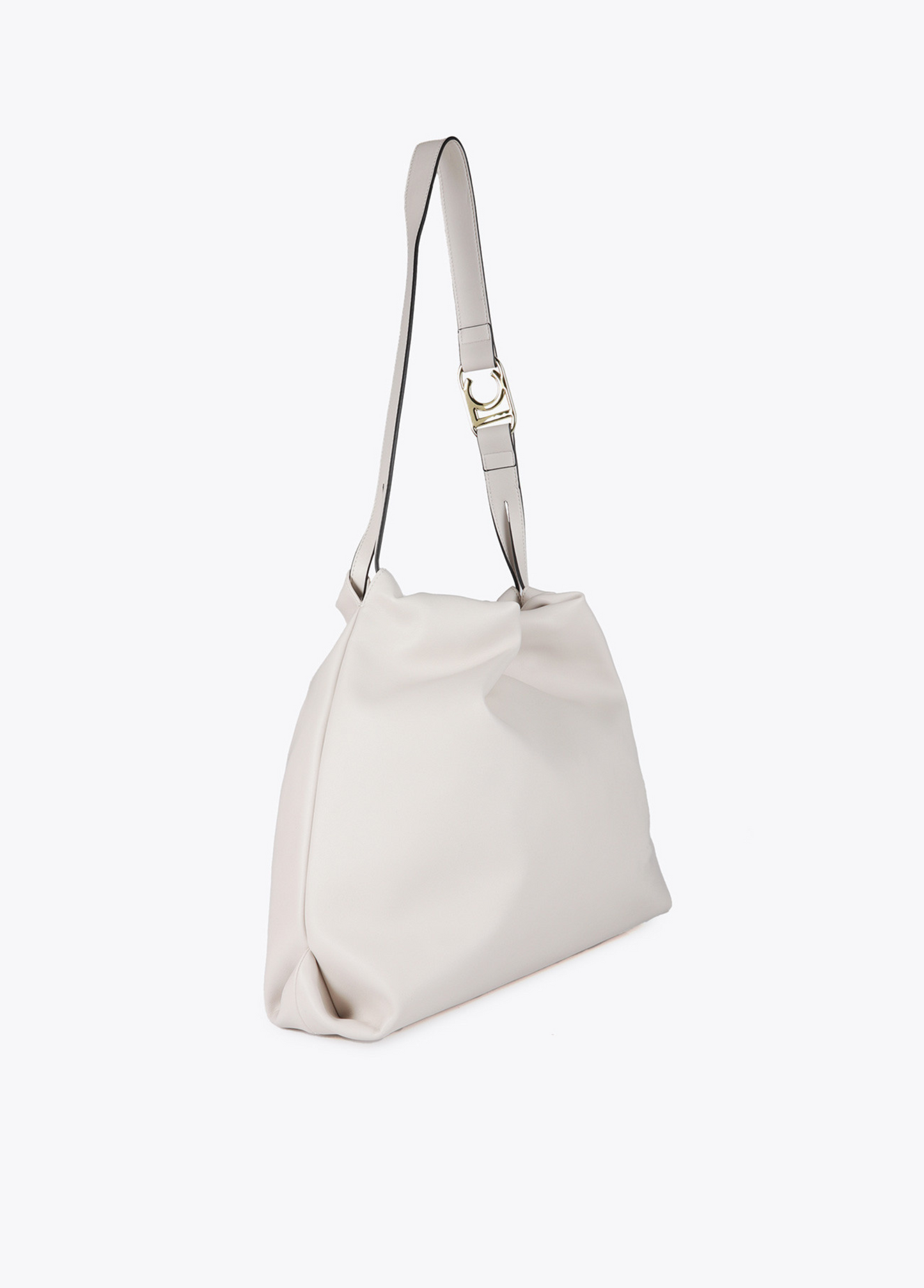 MALA SHOPPER EM ECOPELE COM LOGO OVAL - LOLA CASADEMUNT