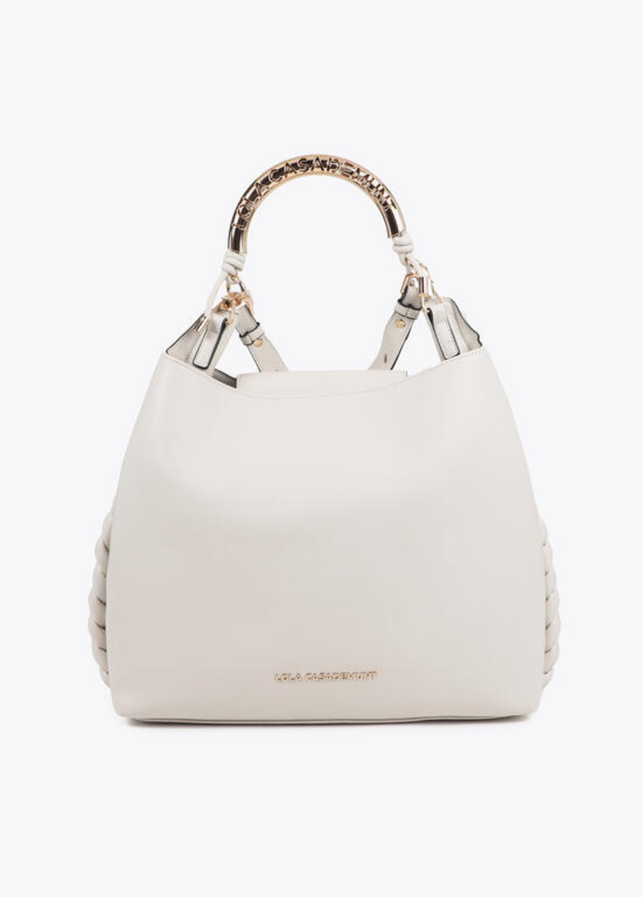 SHOPPER COM PEGA METÁLICA - LOLA CASADEMUNT