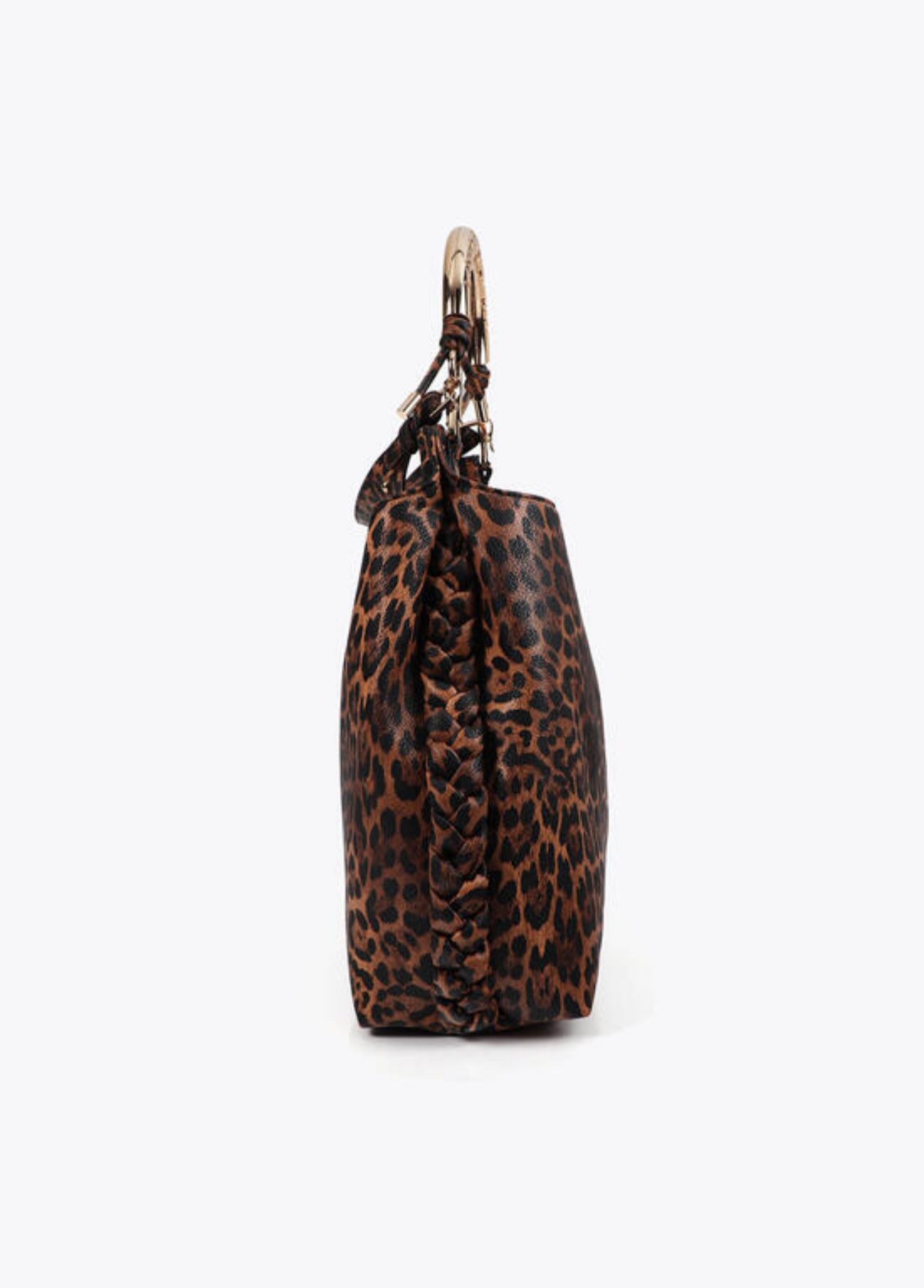 SHOPPER ANIMAL PRINT COM PEGA METÁLICA - LOLA CASADEMUNT