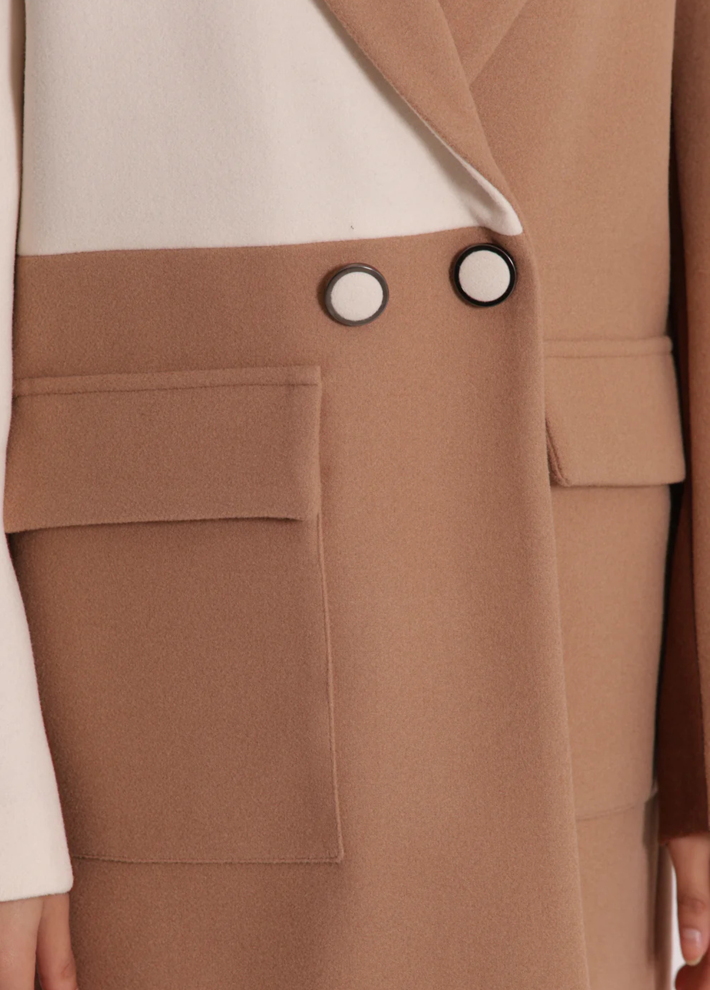 SOBRETUDO TRICOLOR - MIMI MUA