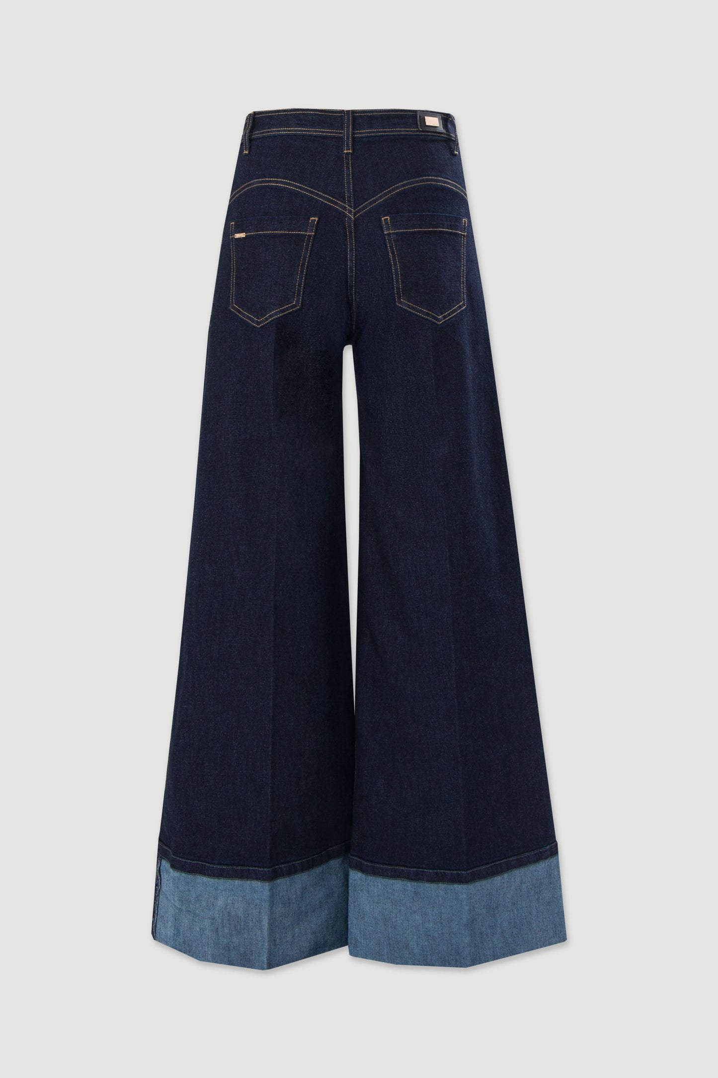 JEANS WIDE LEG FEMININO DE CINTURA ALTA - FERRACHE