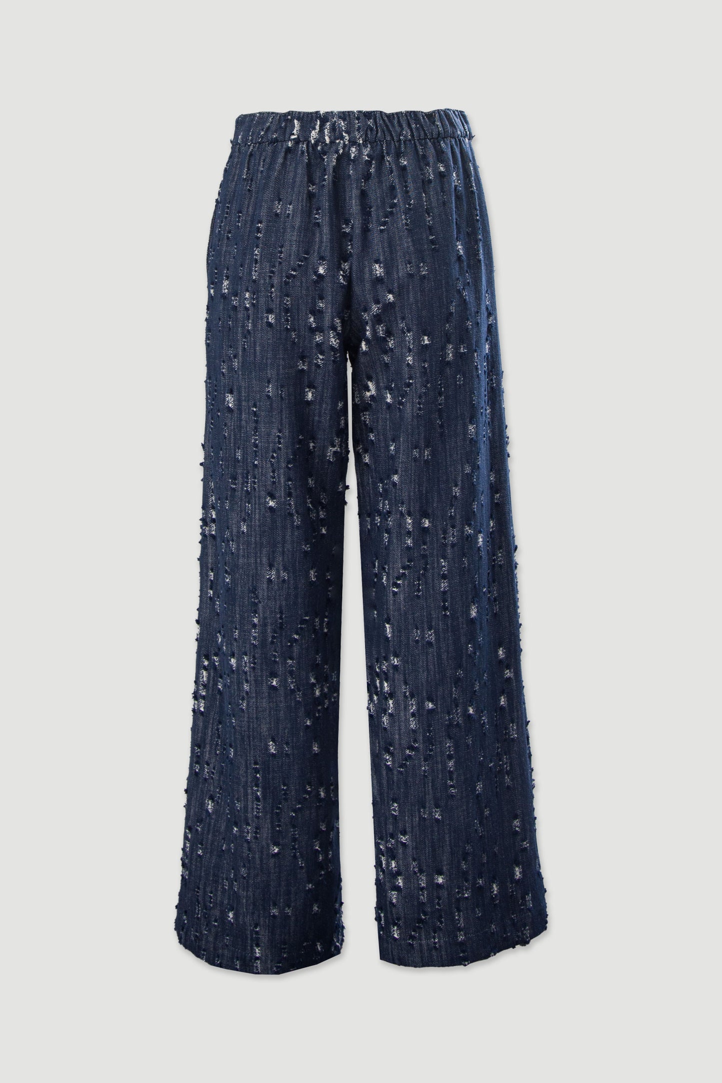 JEANS FEMININOS WIDE LEG COM RELEVOS - FERRACHE