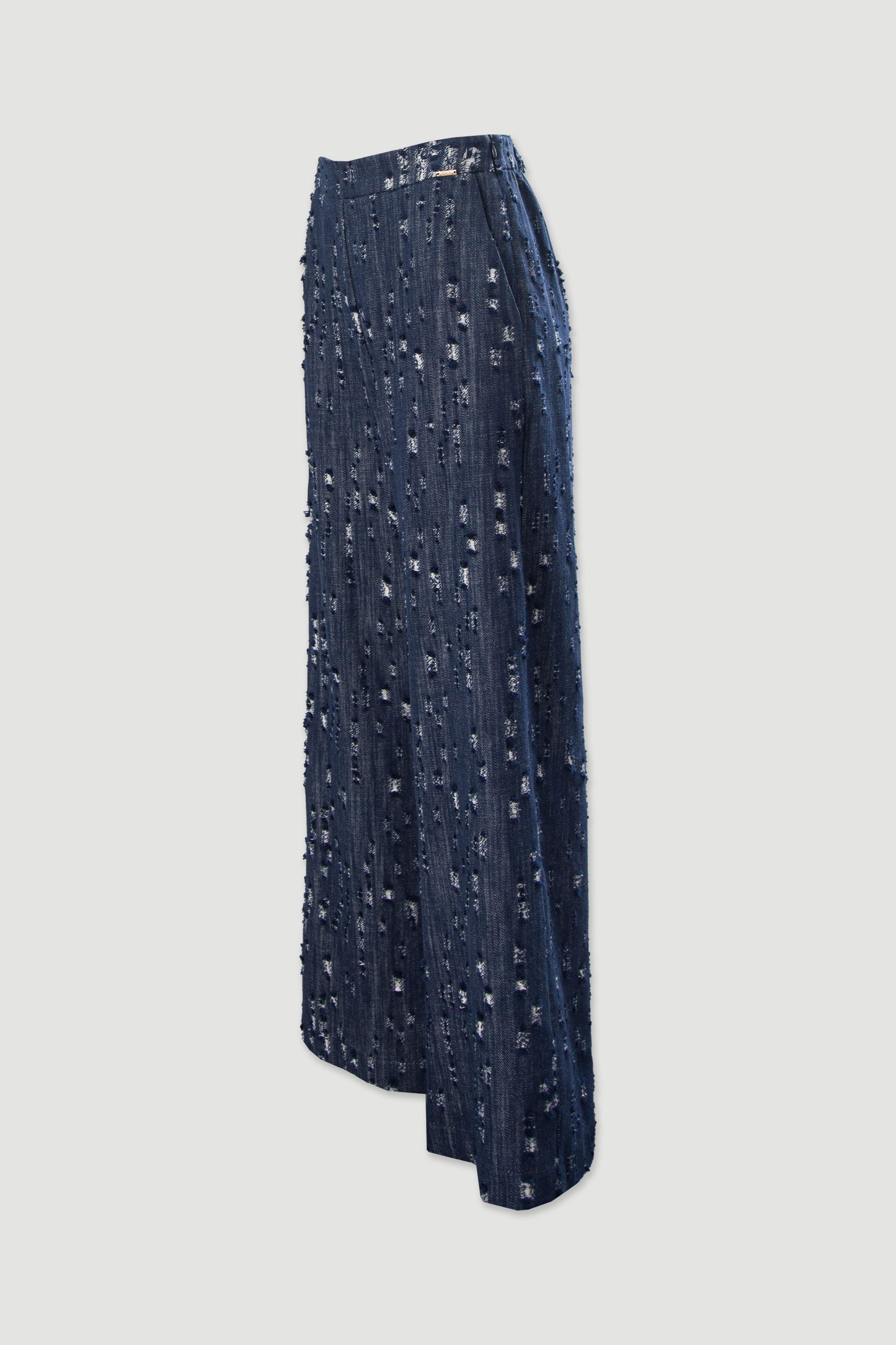 JEANS FEMININOS WIDE LEG COM RELEVOS - FERRACHE