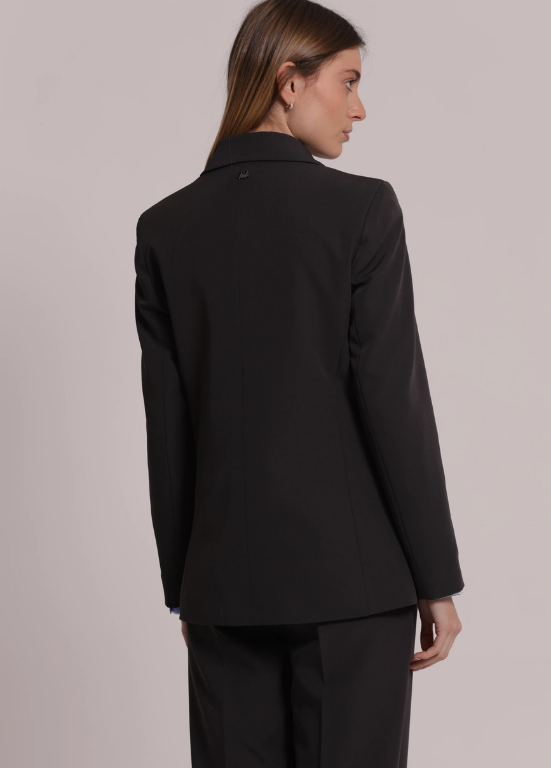 BLAZER LONGO CINZA ASSERTOADO COM TECIDO TÉCNICO - MIMI MUA