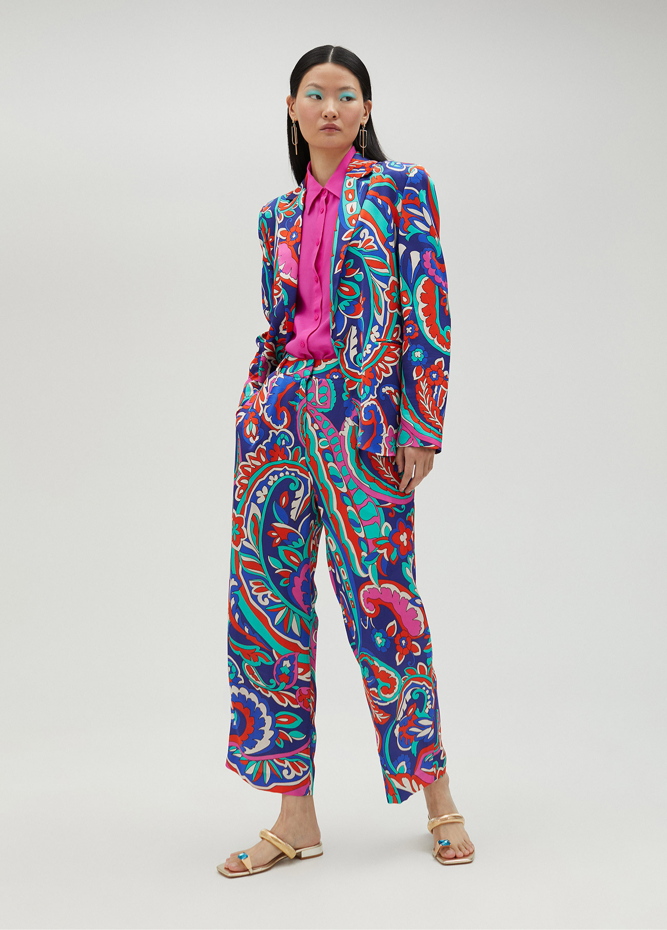 BLAZER ESTAMPADO PAISLEY - LOLA CASADEMUNT BY MAITE