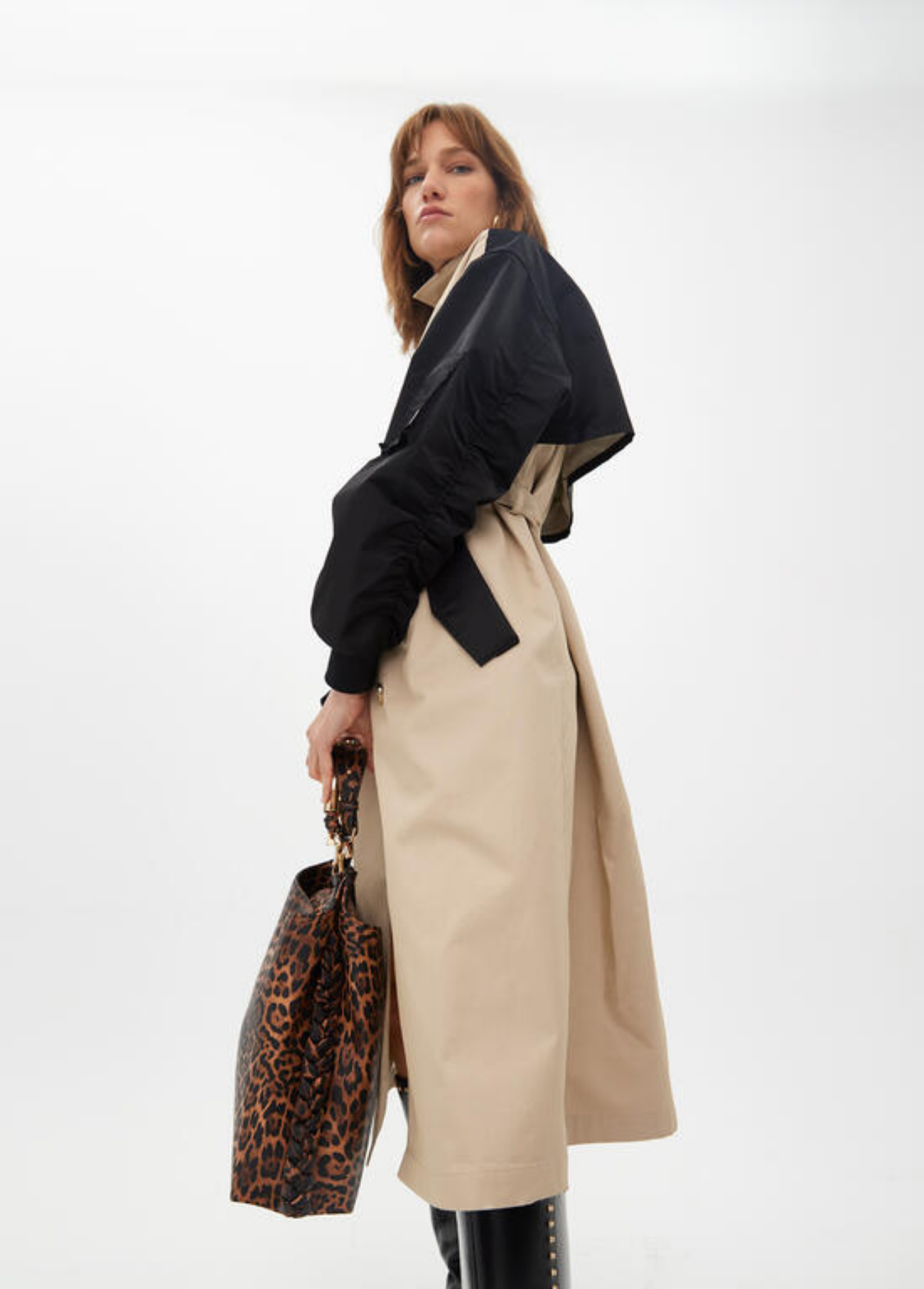 SHOPPER ANIMAL PRINT COM PEGA METÁLICA - LOLA CASADEMUNT