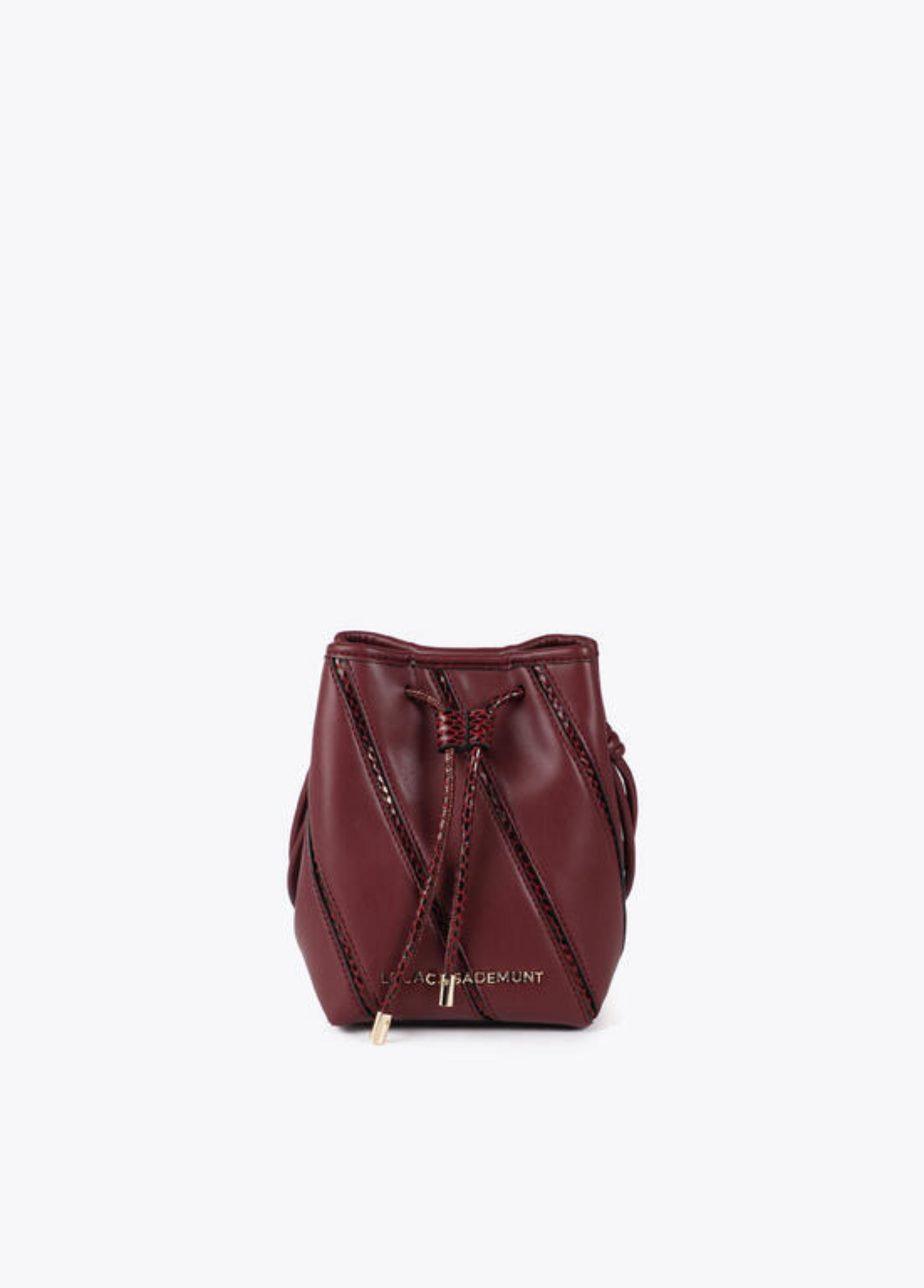 BOLSA BUCKET ENTRANÇADA COM CORDÃO - LOLA CASADEMUNT