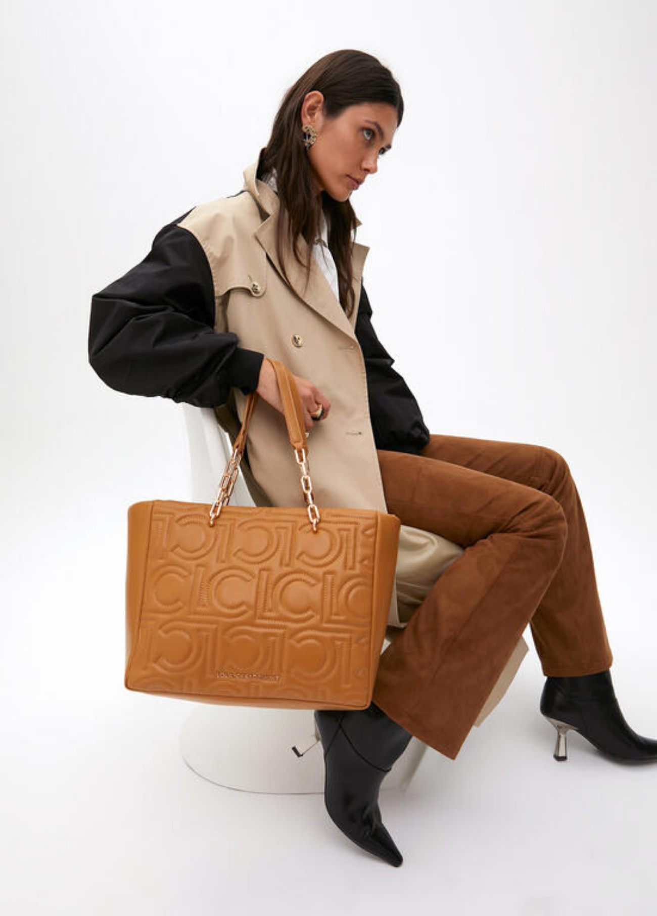 SHOPPER COM MONOGRAMA LC - LOLA CASADEMUNT