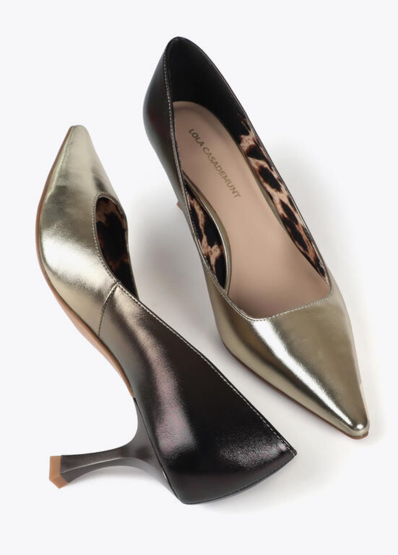 STILETTOS METALIZADOS OMBRÉ - LOLA CASADEMUNT