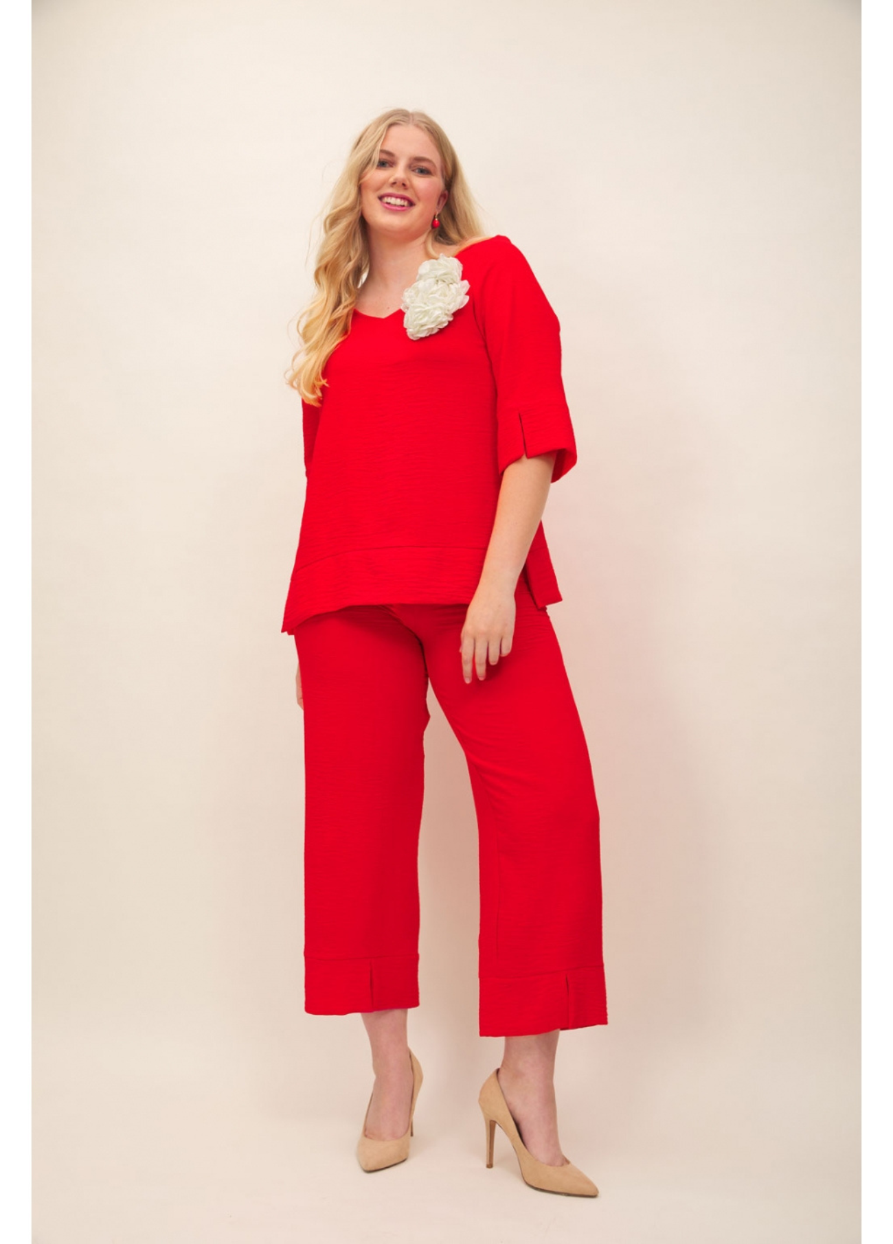 CONJUNTO VERMELHO FLUIDO - AN VITO