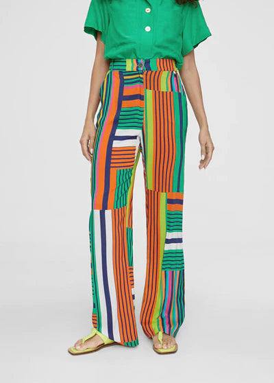 CALÇA PANTALONA MULTICOLOR - LOLA CASADEMUNT