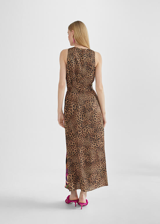 VESTIDO COMPRIDO ESTAMPADO - LOLA CASADEMUNT BY MAITE