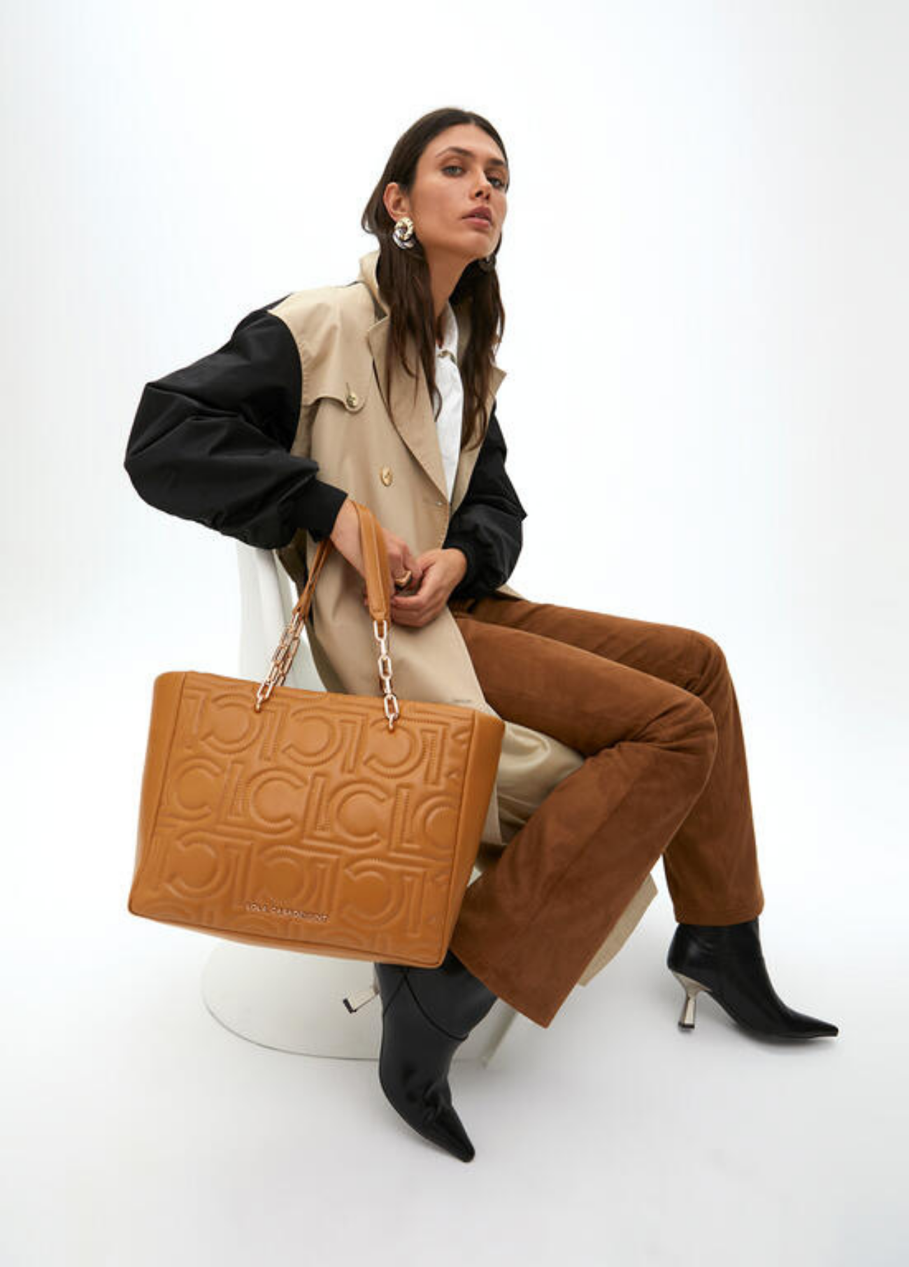SHOPPER COM MONOGRAMA LC - LOLA CASADEMUNT
