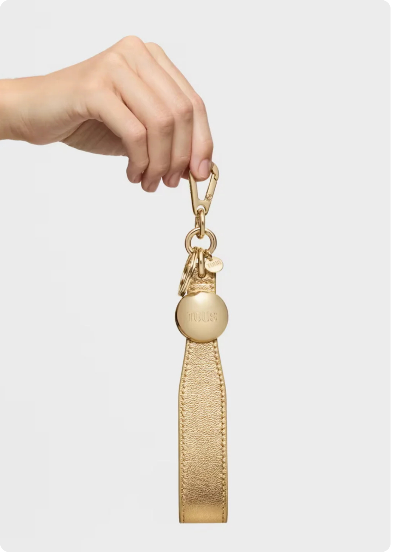 PORTA-CHAVES METAL DOURADO - TOUS