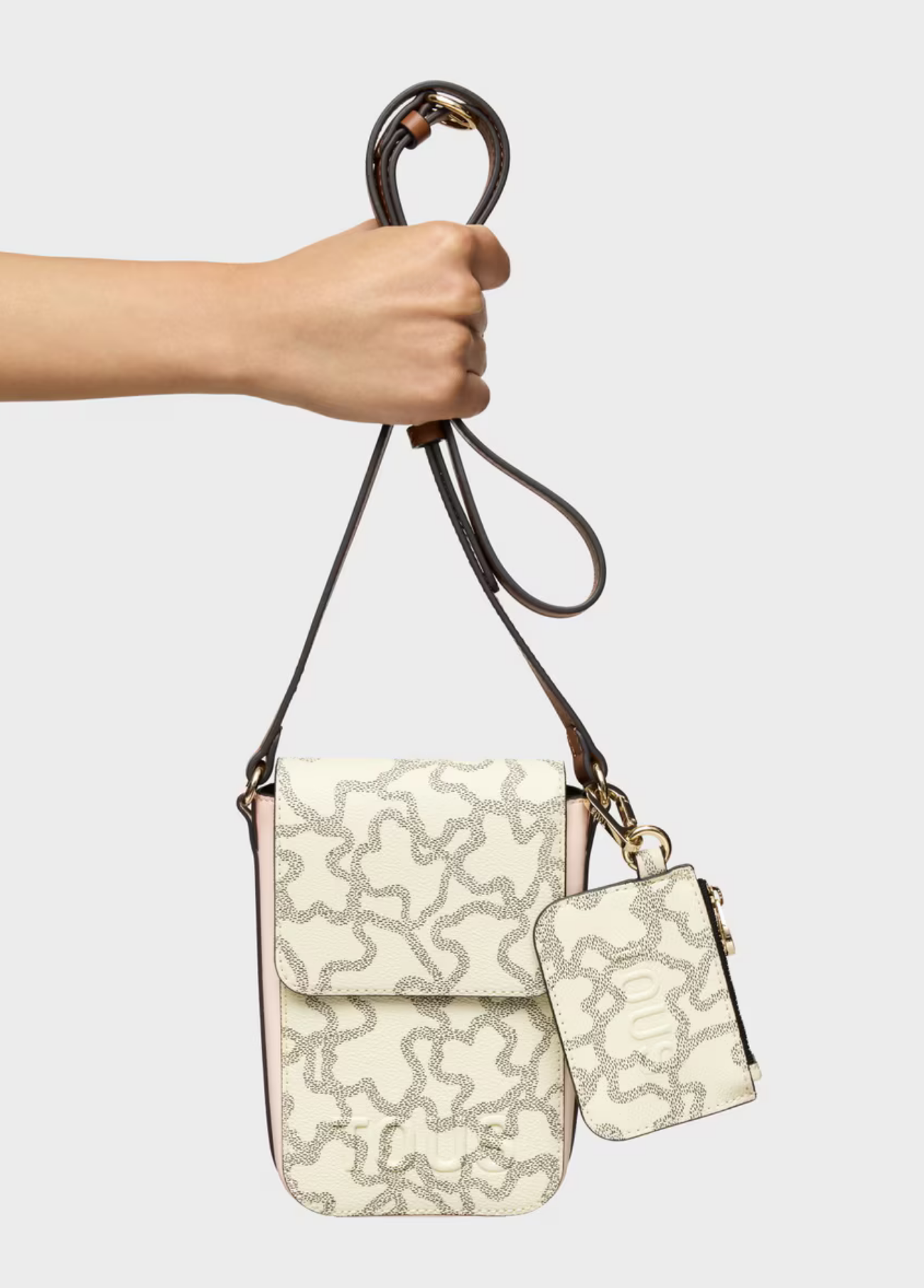 BOLSA TELEMÓVEL KAOS ICON DE LONA - TOUS
