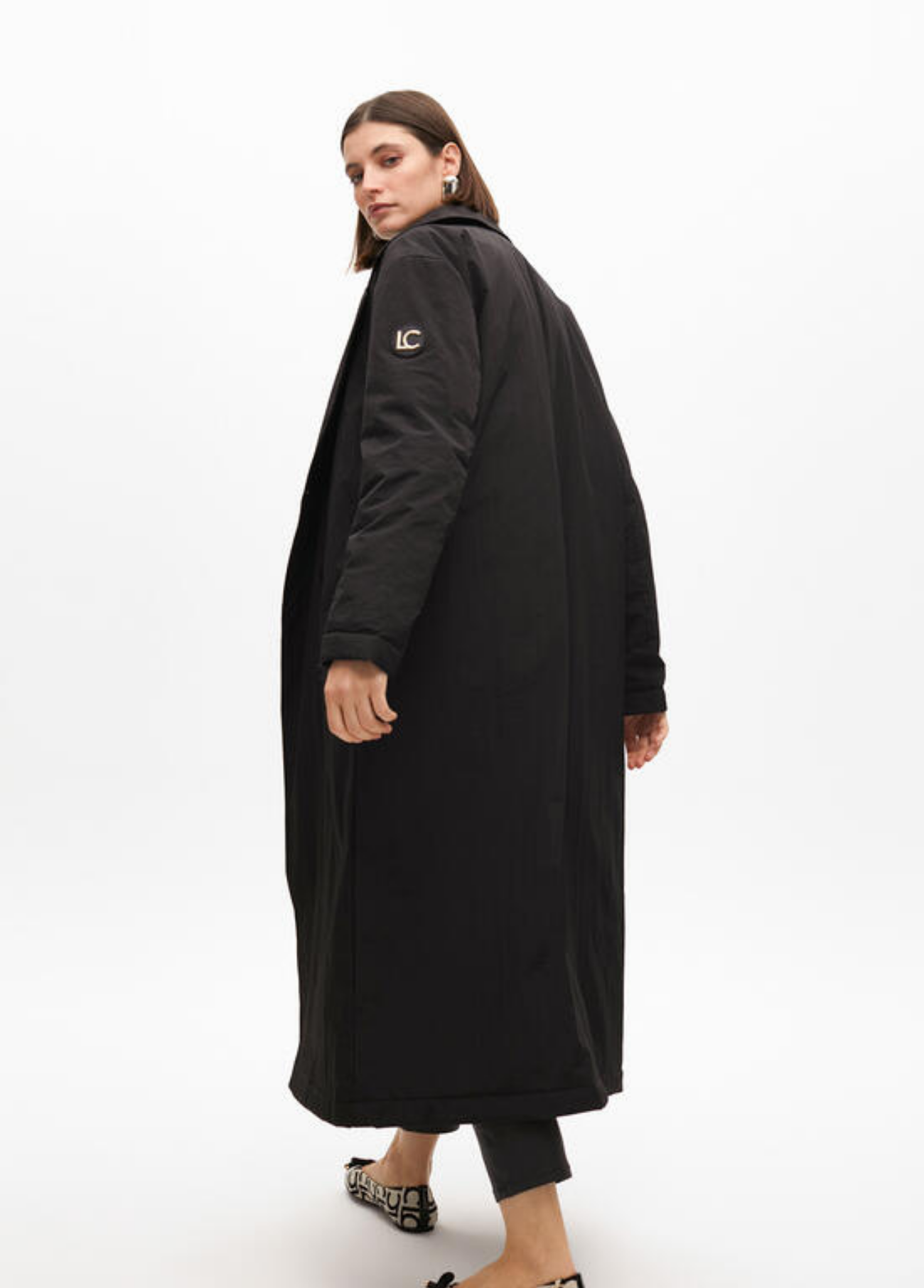 TRENCH COAT PRETA - LOLA CASADEMUNT