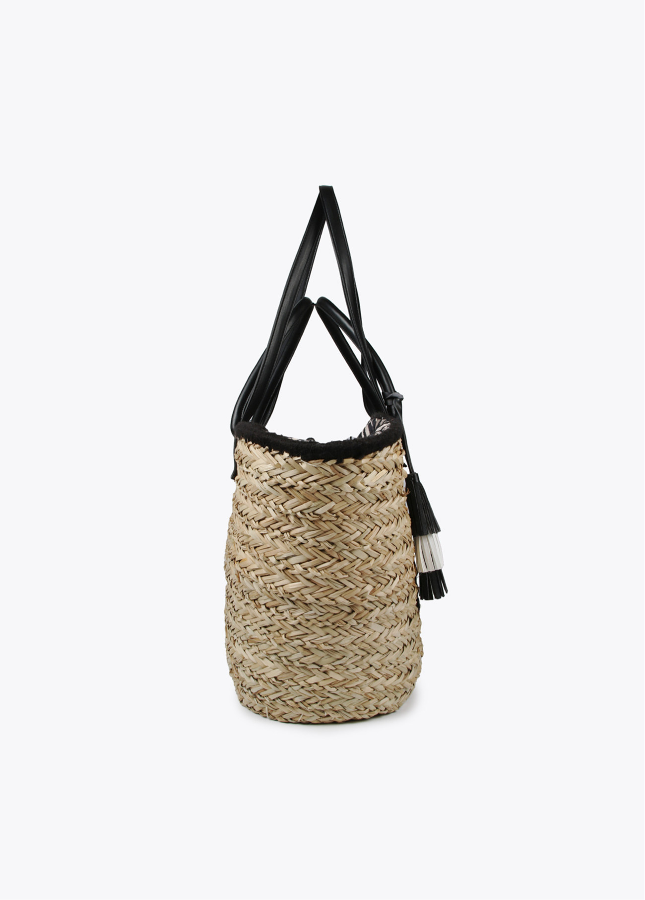 CESTA COM TUCANO BORDADO - LOLA CASADEMUNT