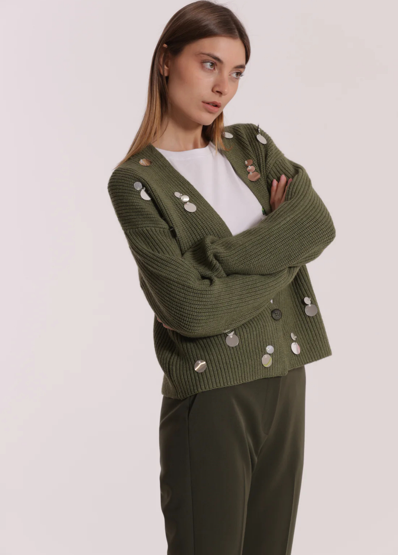 CARDIGAN COM STRASS - MIMI MUA