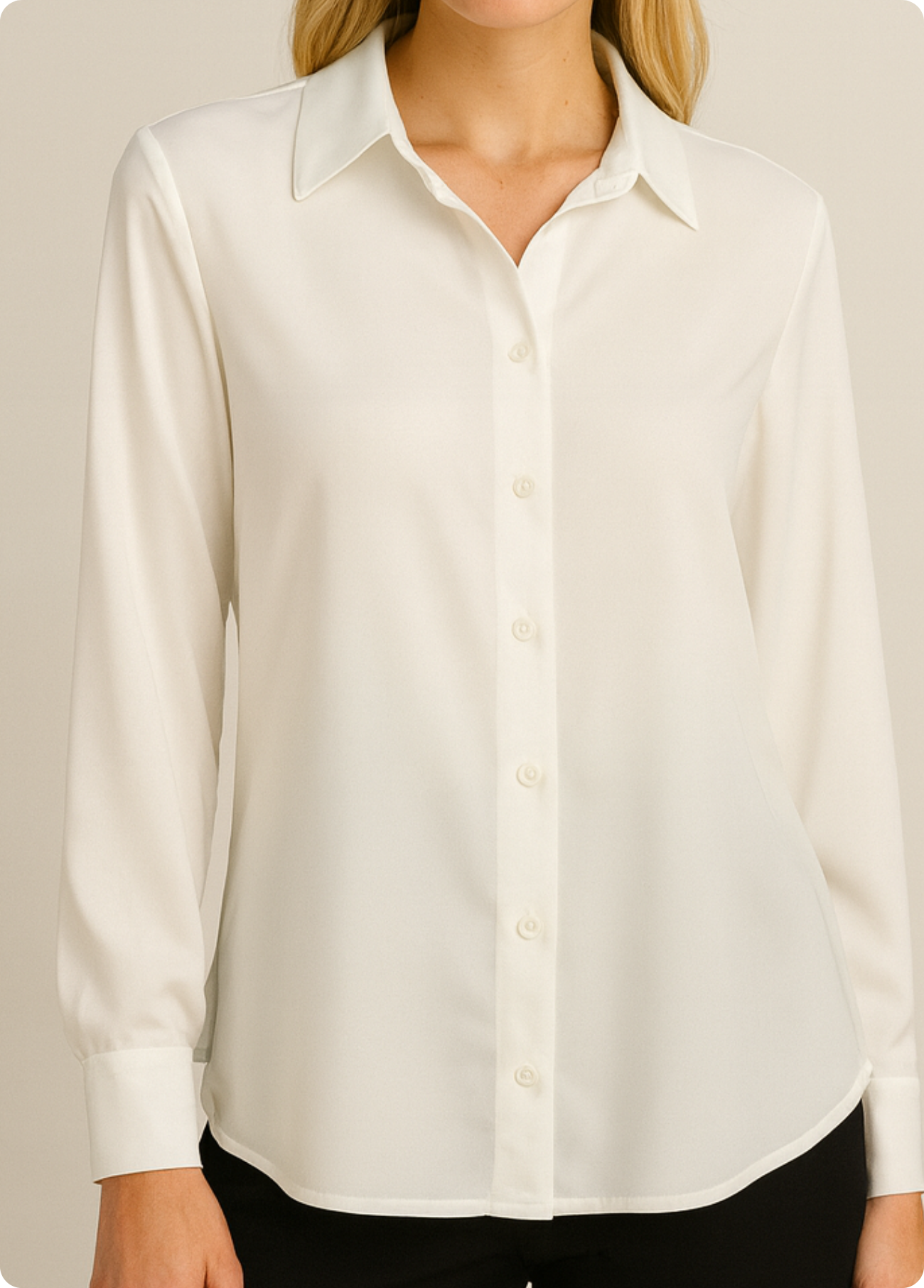 CAMISA BRANCA BÁSICA - ADET