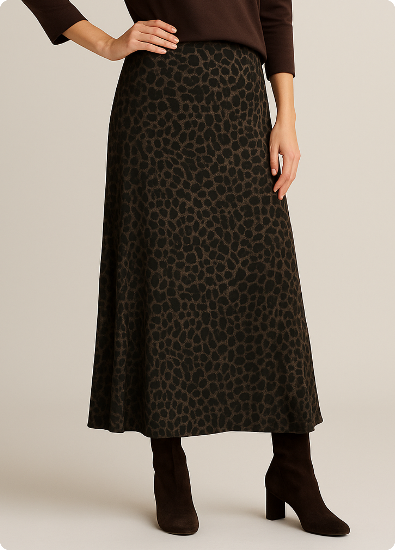 SAIA DE TULE ANIMAL PRINT - ADET