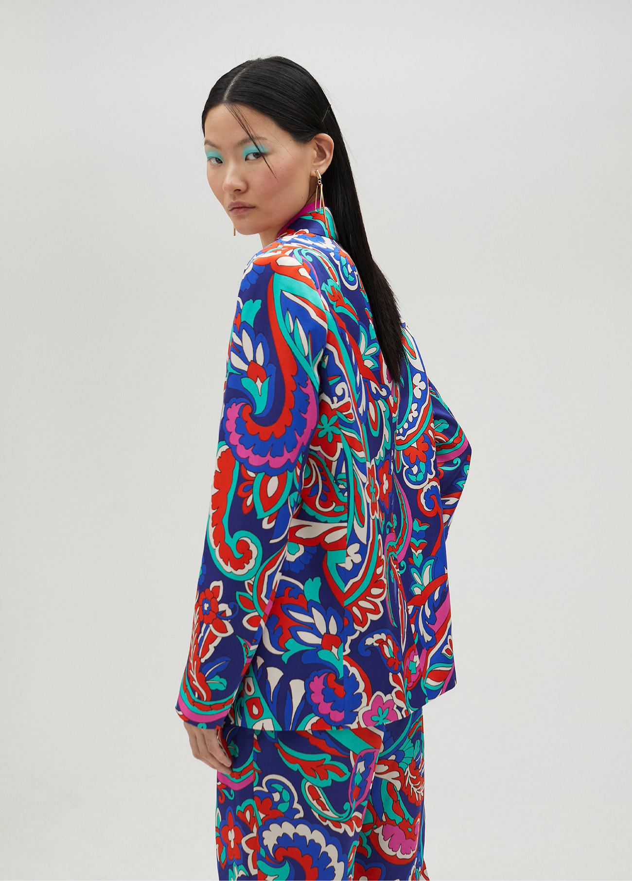 BLAZER ESTAMPADO PAISLEY - LOLA CASADEMUNT BY MAITE