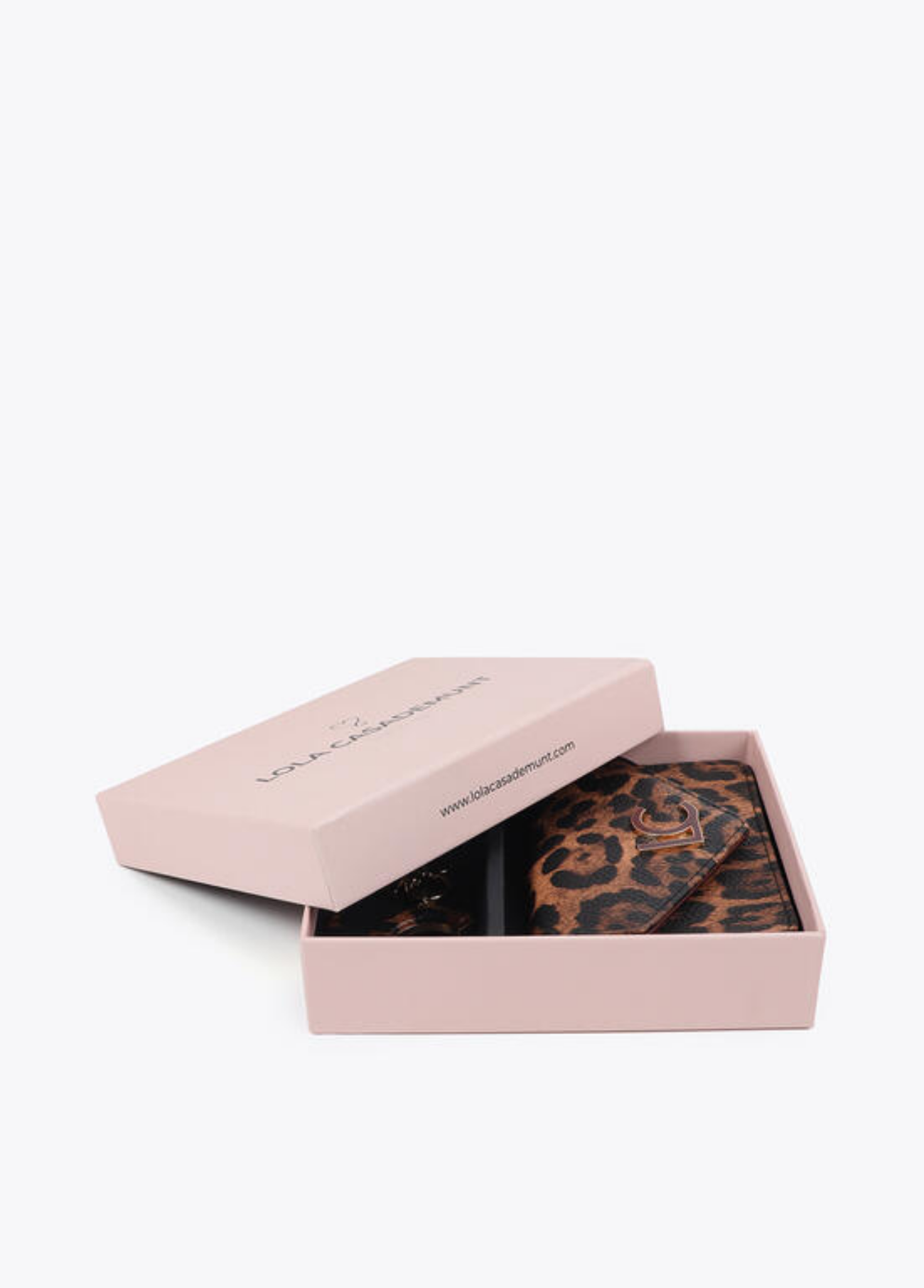 CONJUNTO CARTEIRA & PORTA-CHAVES ANIMAL PRINT - LOLA CASADEMUNT