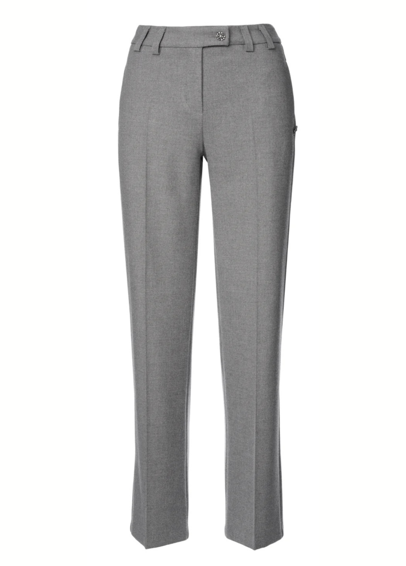 CALÇAS CINZA ELEGÂNCIA - ANNA MONTANA