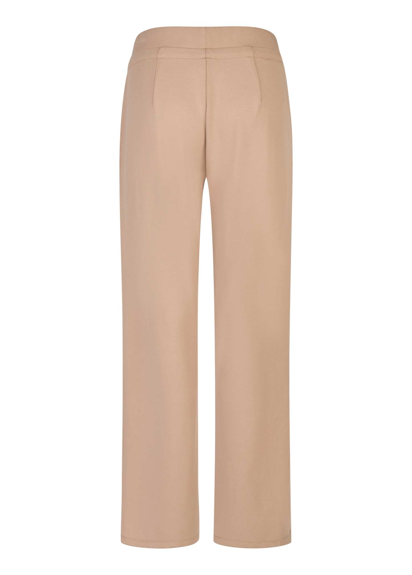 CALÇAS BEGE COM ELÁSTICO E CORDÕES - BARBARA LEBEK