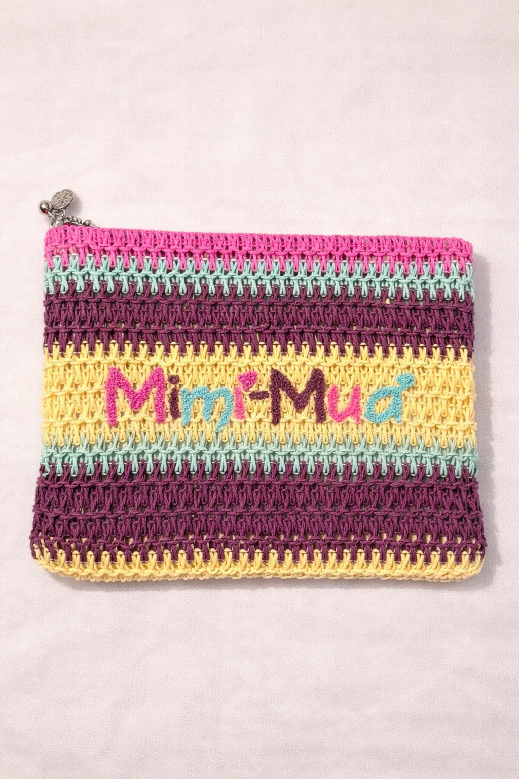 BOLSA DE MÃO TIPO RÁFIA - MIMI MUA