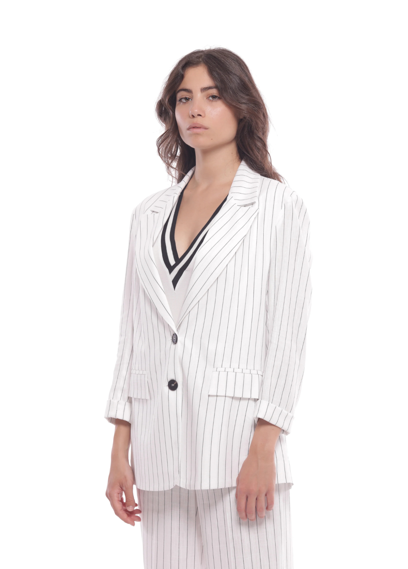 BLAZER DE RISCAS - MIMI MUA