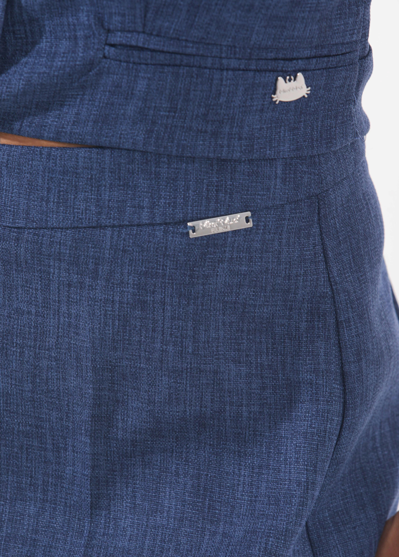 COLETE EM TECIDO FLAME - MIMI MUA