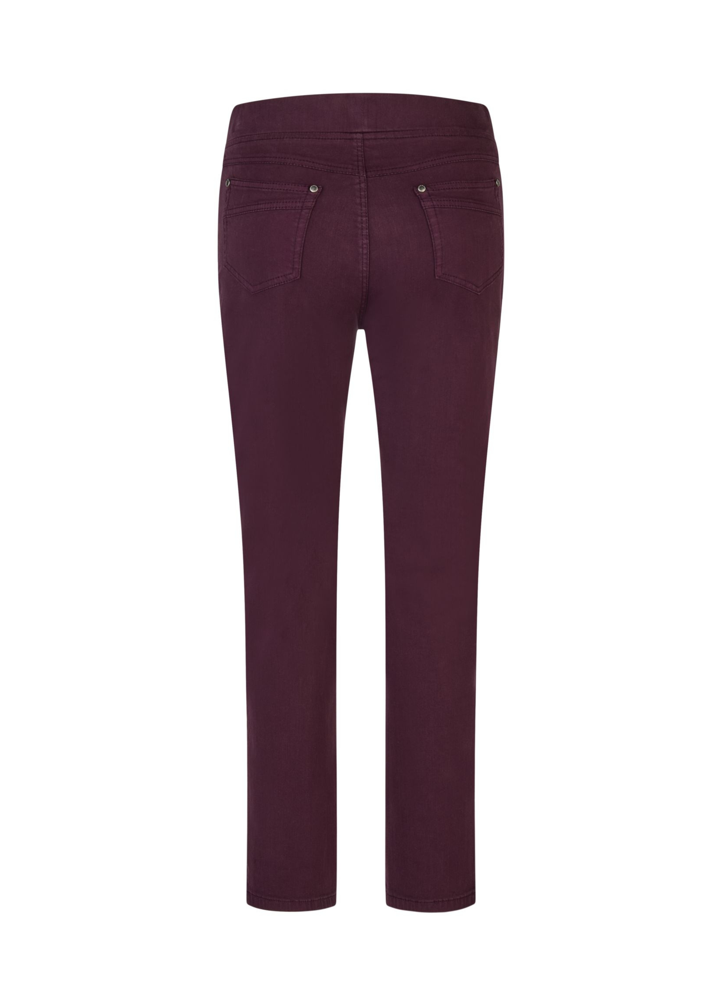 CALÇAS THERMO DENIM BORDEAUX - ANNA MONTANA