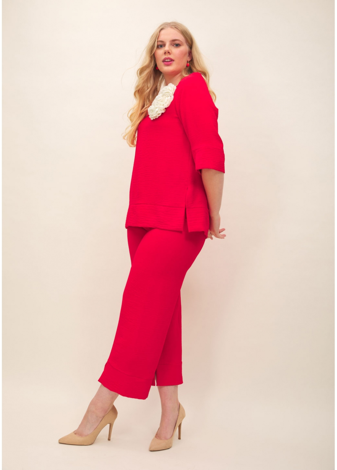 CONJUNTO VERMELHO FLUIDO - AN VITO