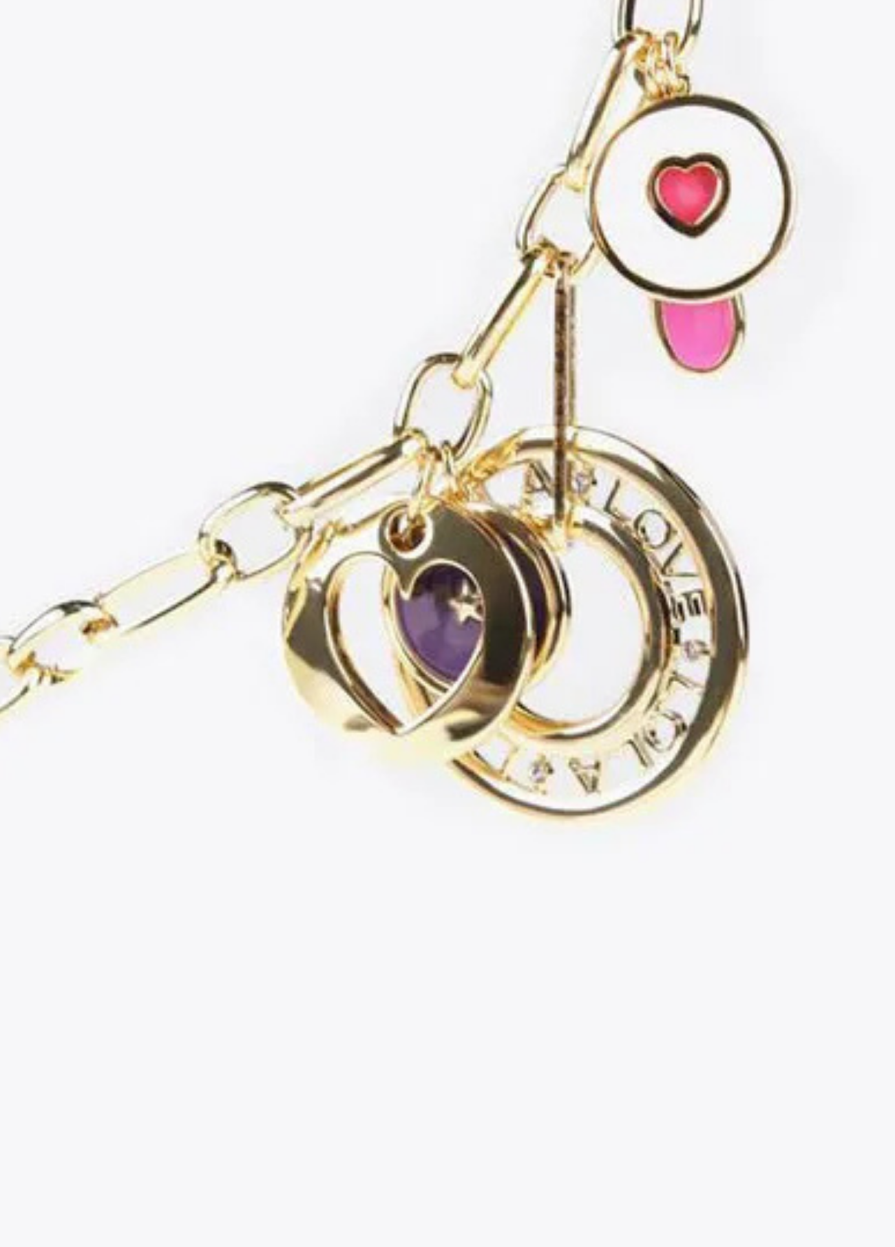 COLAR DOURADO E PENDENTES - LOLA CASADEMUNT