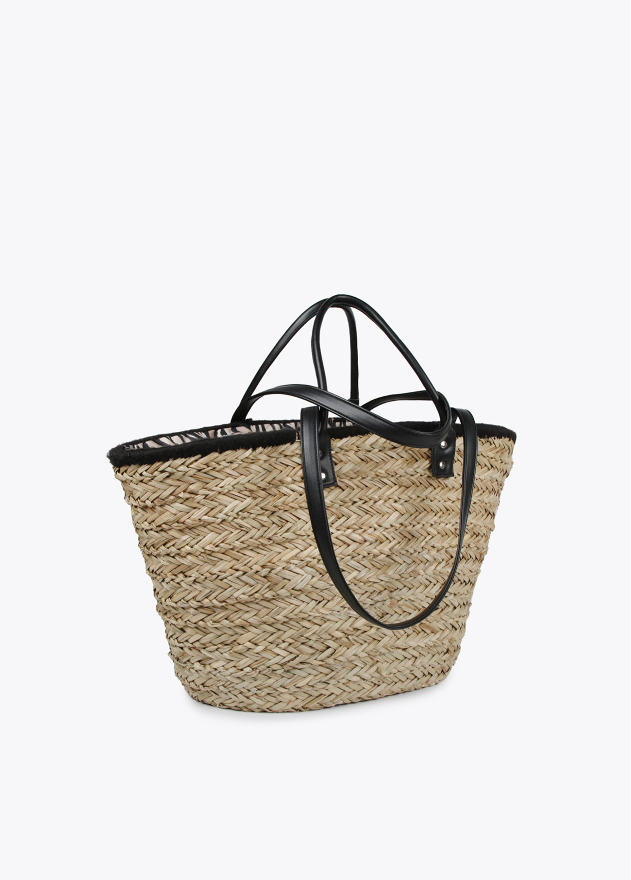 CESTA COM TUCANO BORDADO - LOLA CASADEMUNT