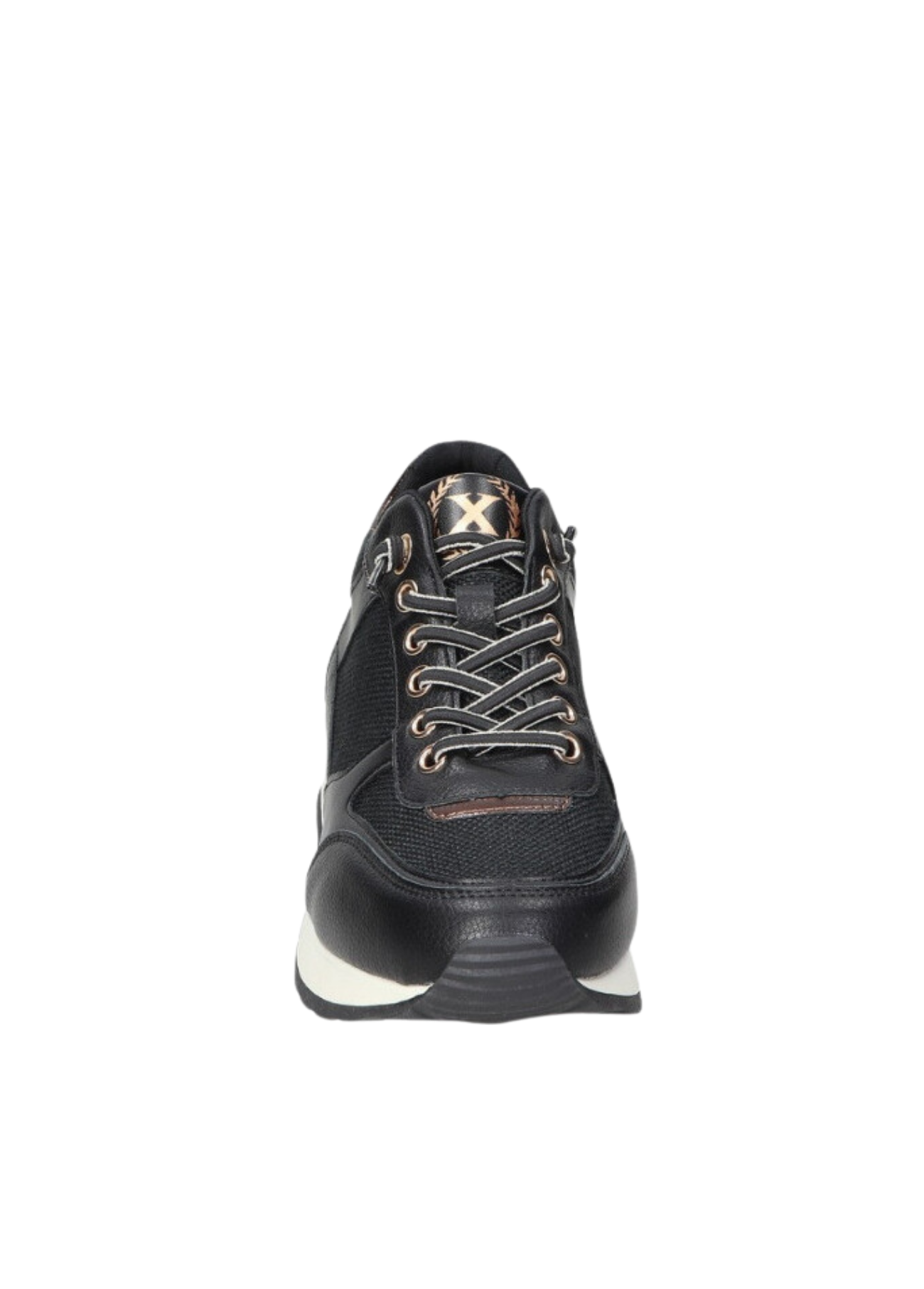 TÉNIS PRETOS COM DETALHES EM BRONZE - XTI SHOES