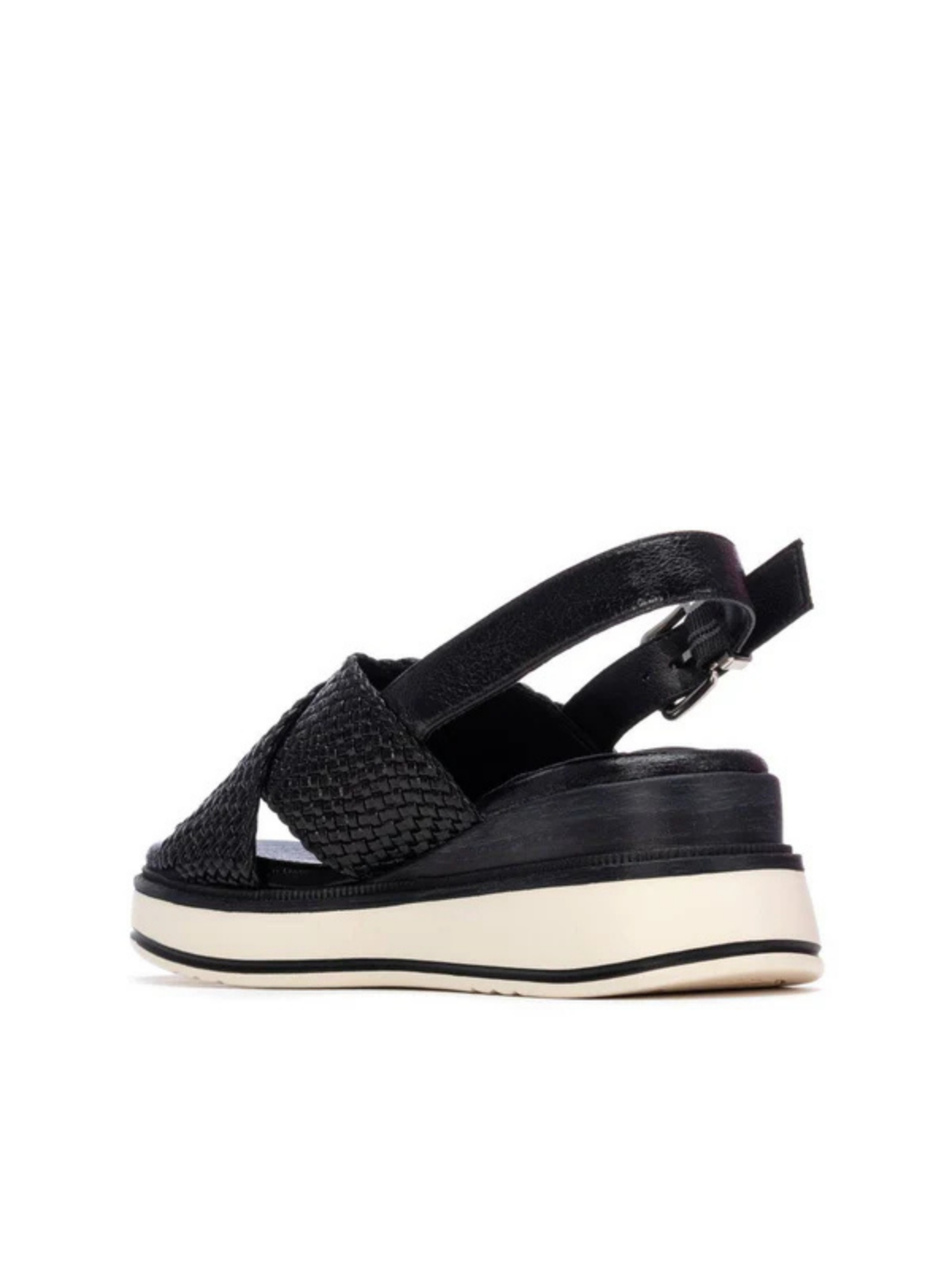 SANDÁLIAS PRETAS ENTRAÇADAS - XTI shoes