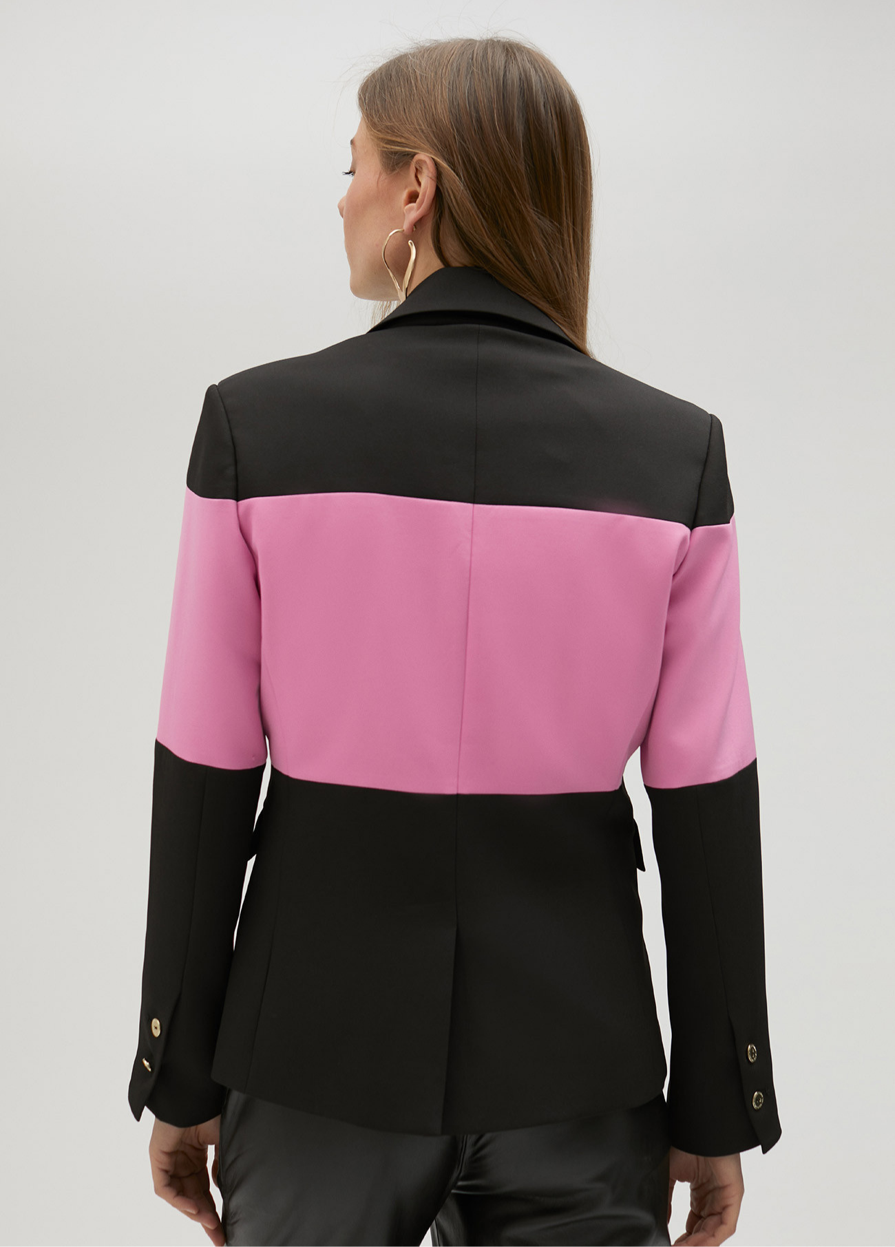 BLAZER CRUZADO BICOLOR - LOLA CASADEMUNT