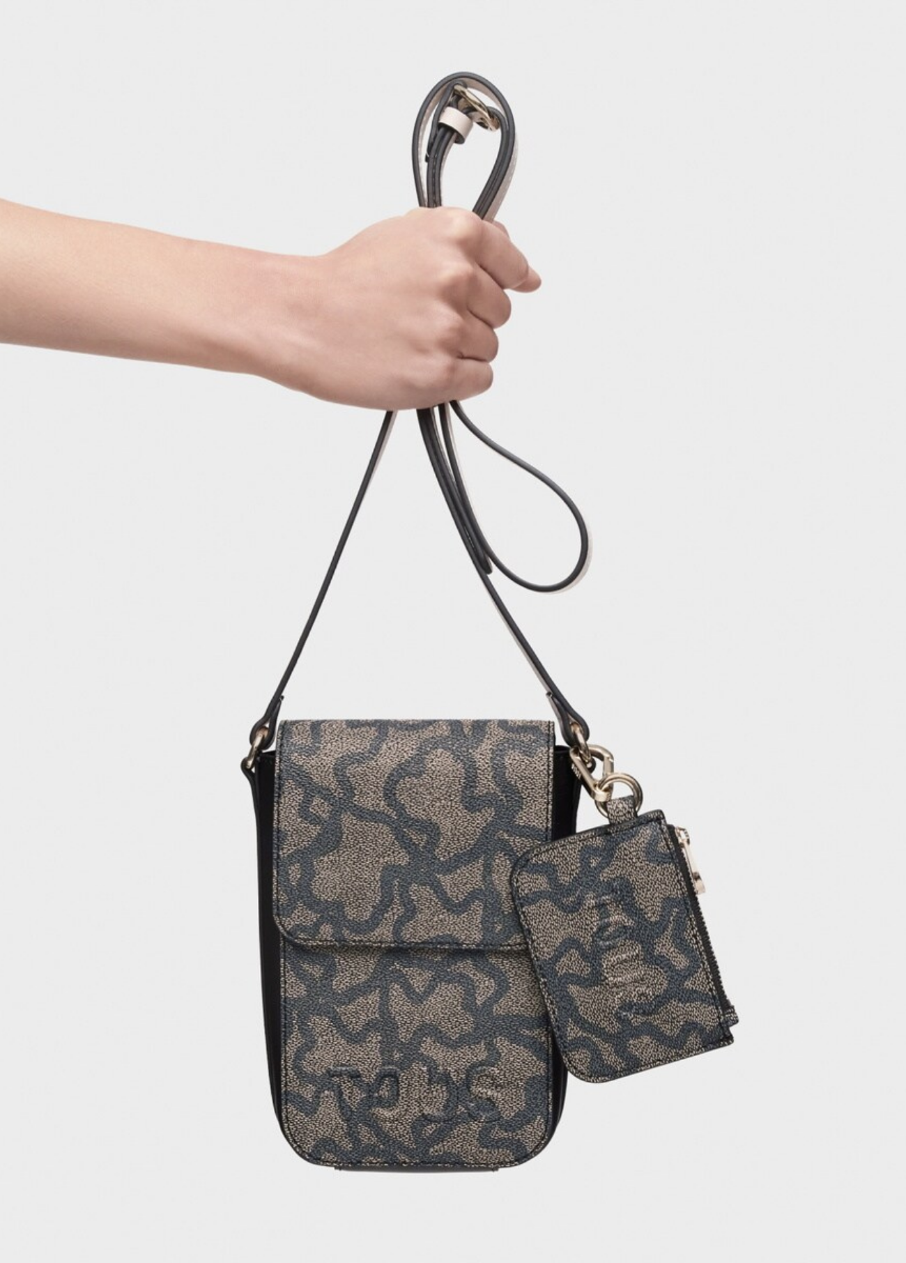 BOLSA TELEMÓVEL KAOS ICON DE LONA - TOUS