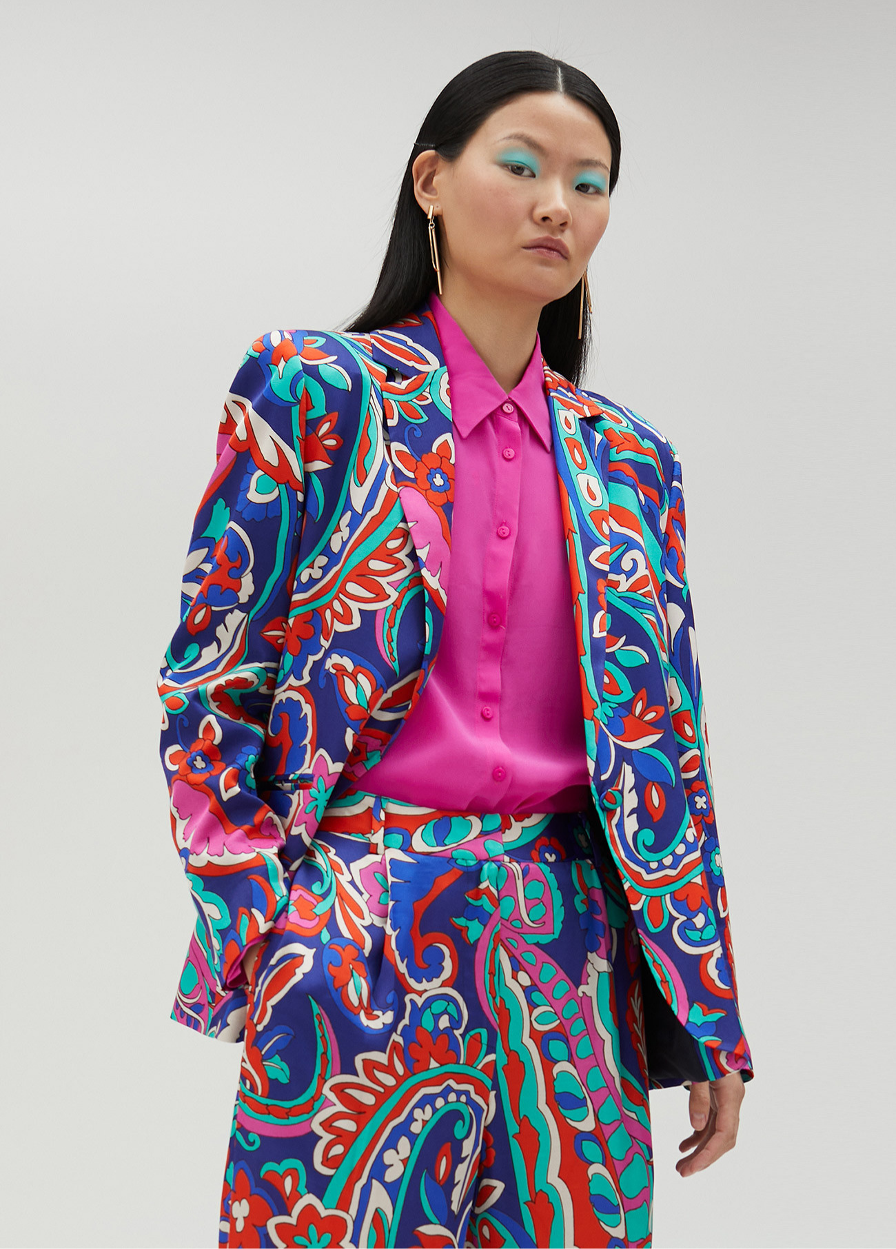 BLAZER ESTAMPADO PAISLEY - LOLA CASADEMUNT BY MAITE
