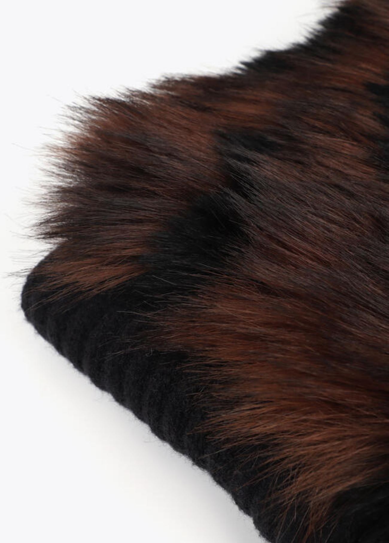 CACHECOL COM GOLA DE PÊLO ANIMAL PRINT - LOLA CASADEMUNT
